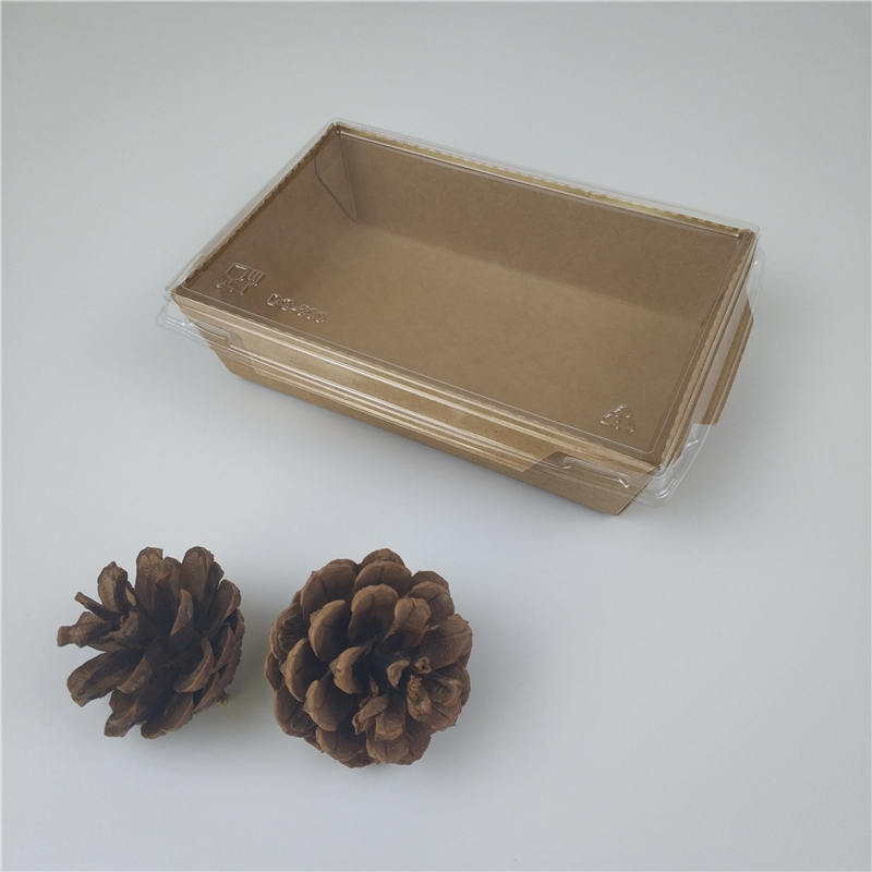 коробки из крафт-бумаги с окошком